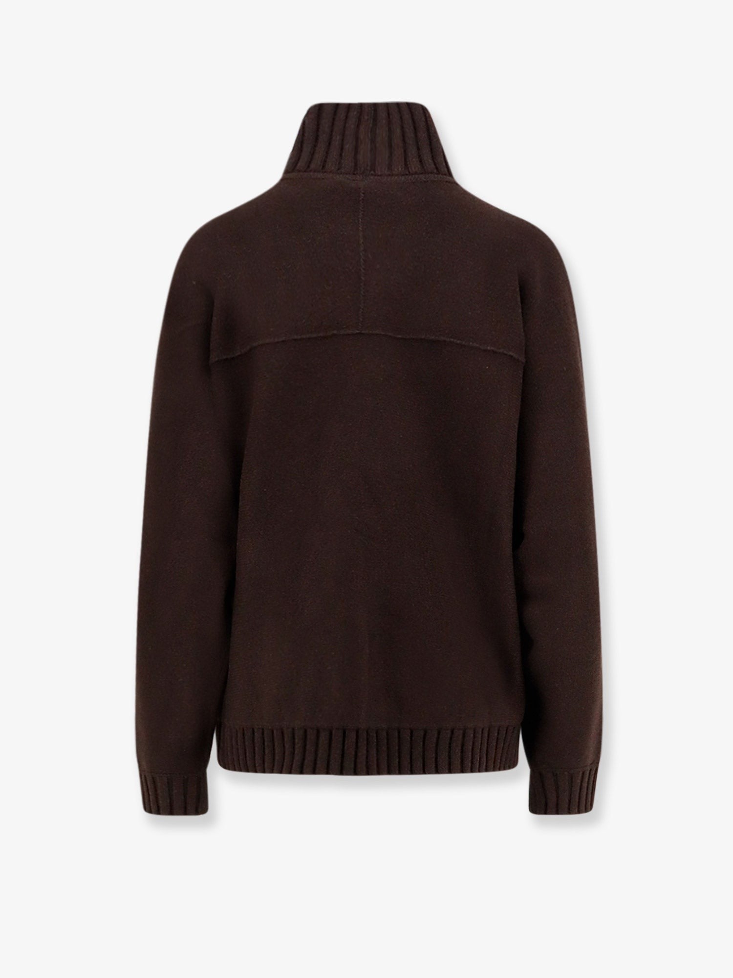 Wool and cashmere turtleneck sweater