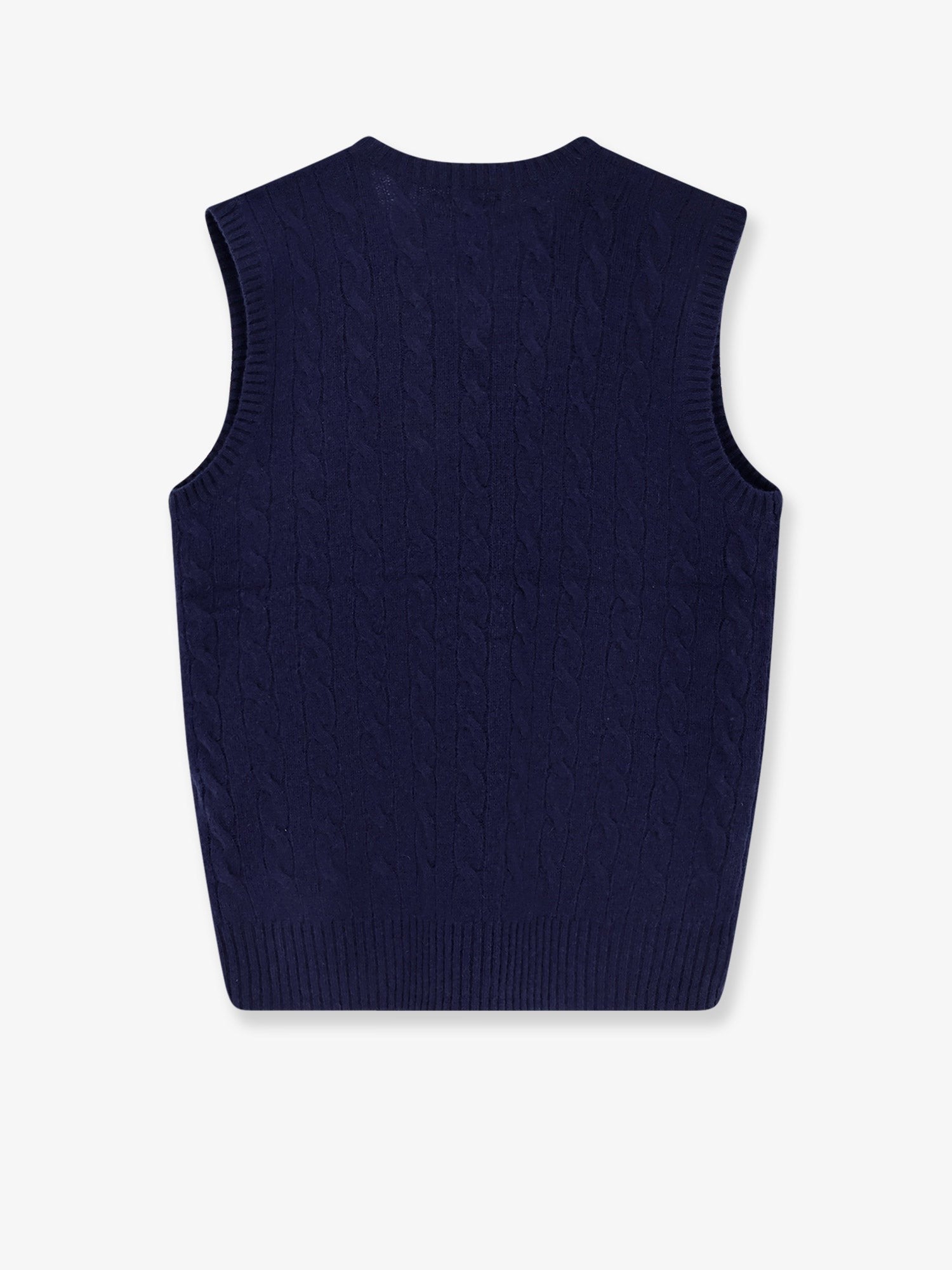 Wool and cashmere vest