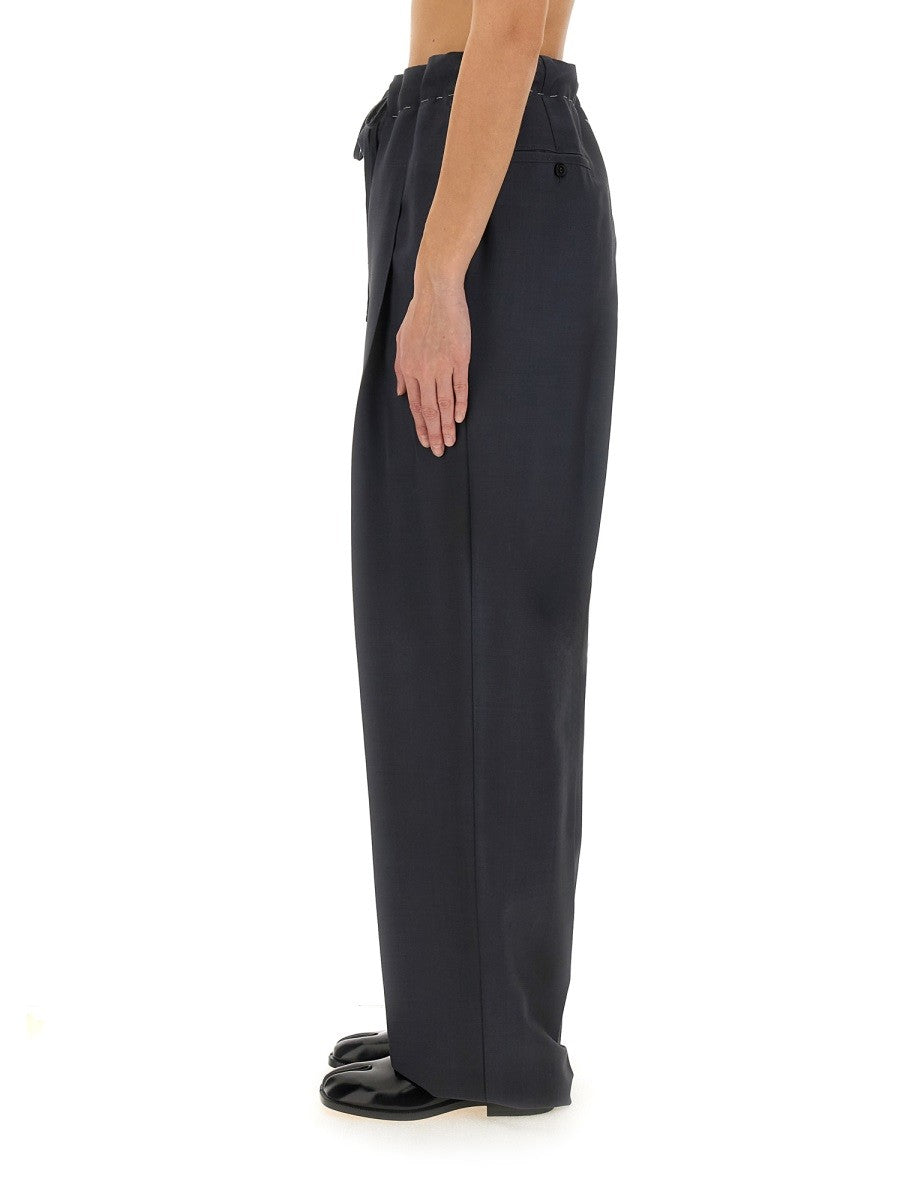 WOOL AND MOHAIR PANTS Unisex