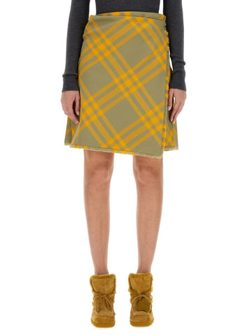 WOOL BLEND KILT