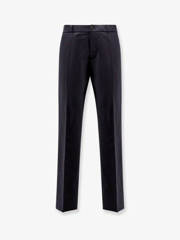 Wool blend trousers