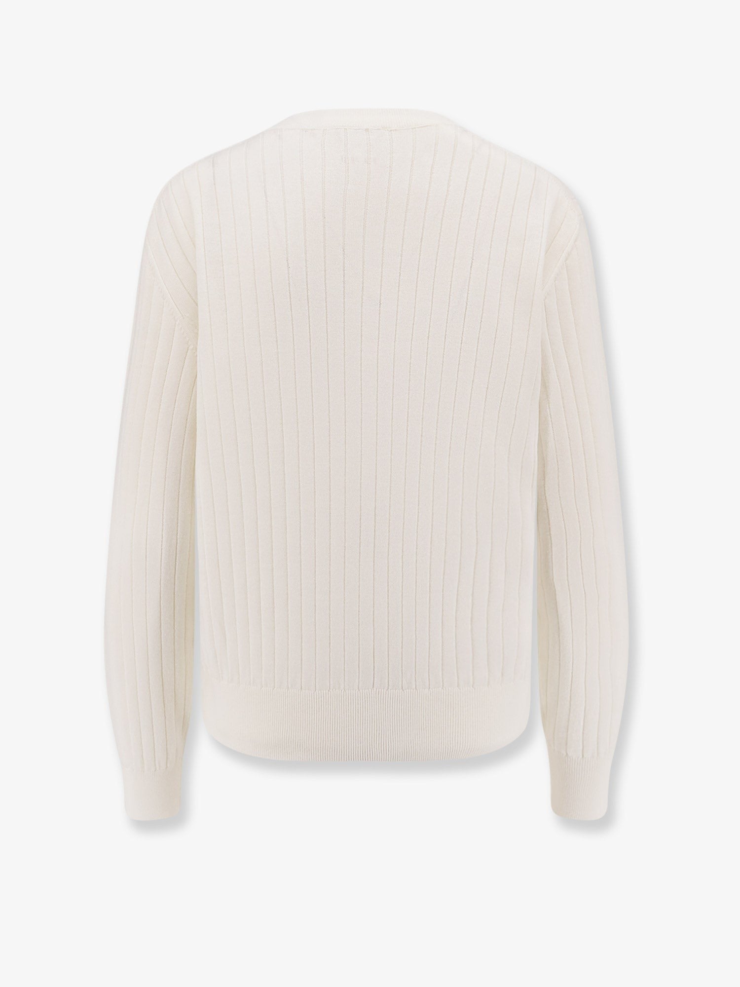 Wool cardigan with Knot buttons