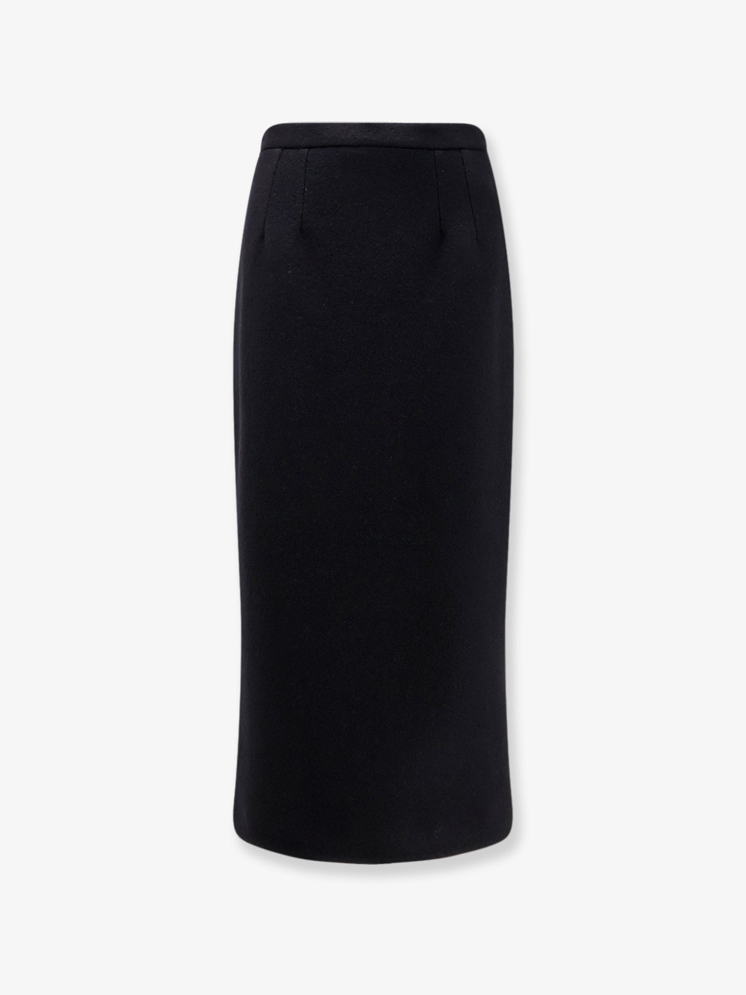 Wool pencil skirt