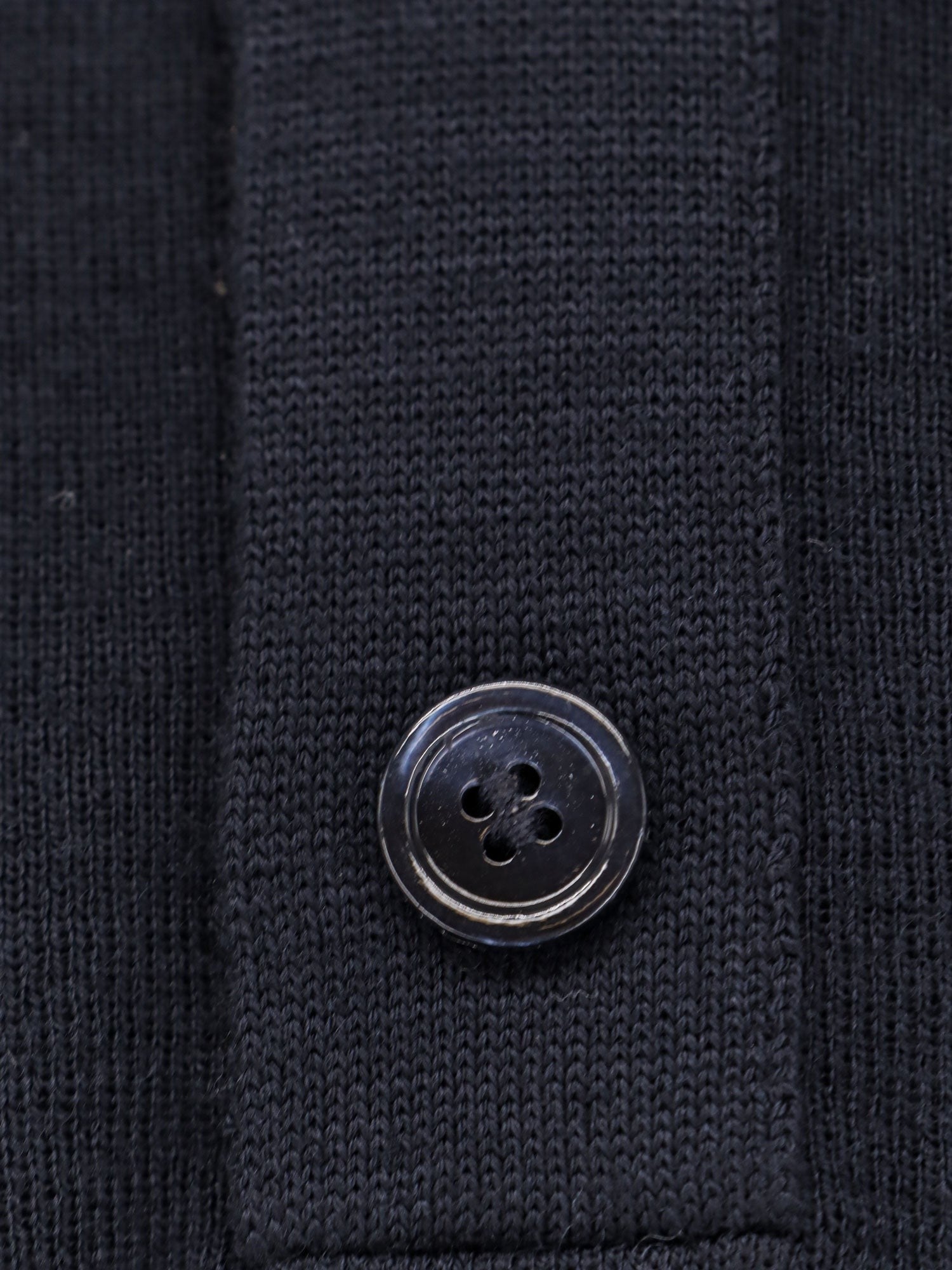 Wool polo shirt