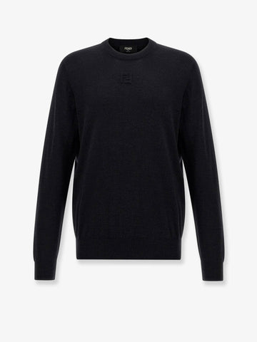 Wool sweater with FF detail