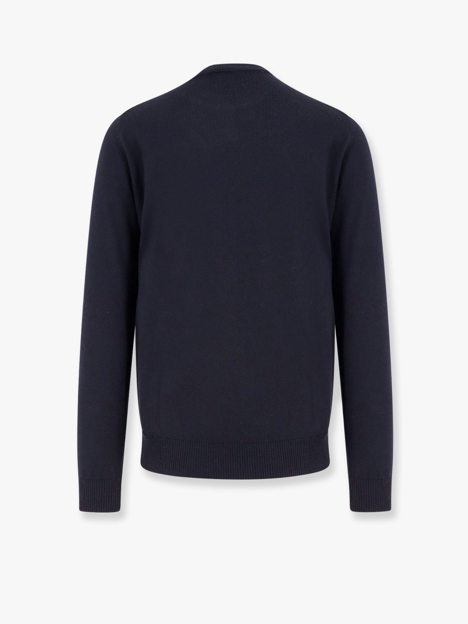 Wool sweater with ff metal logo