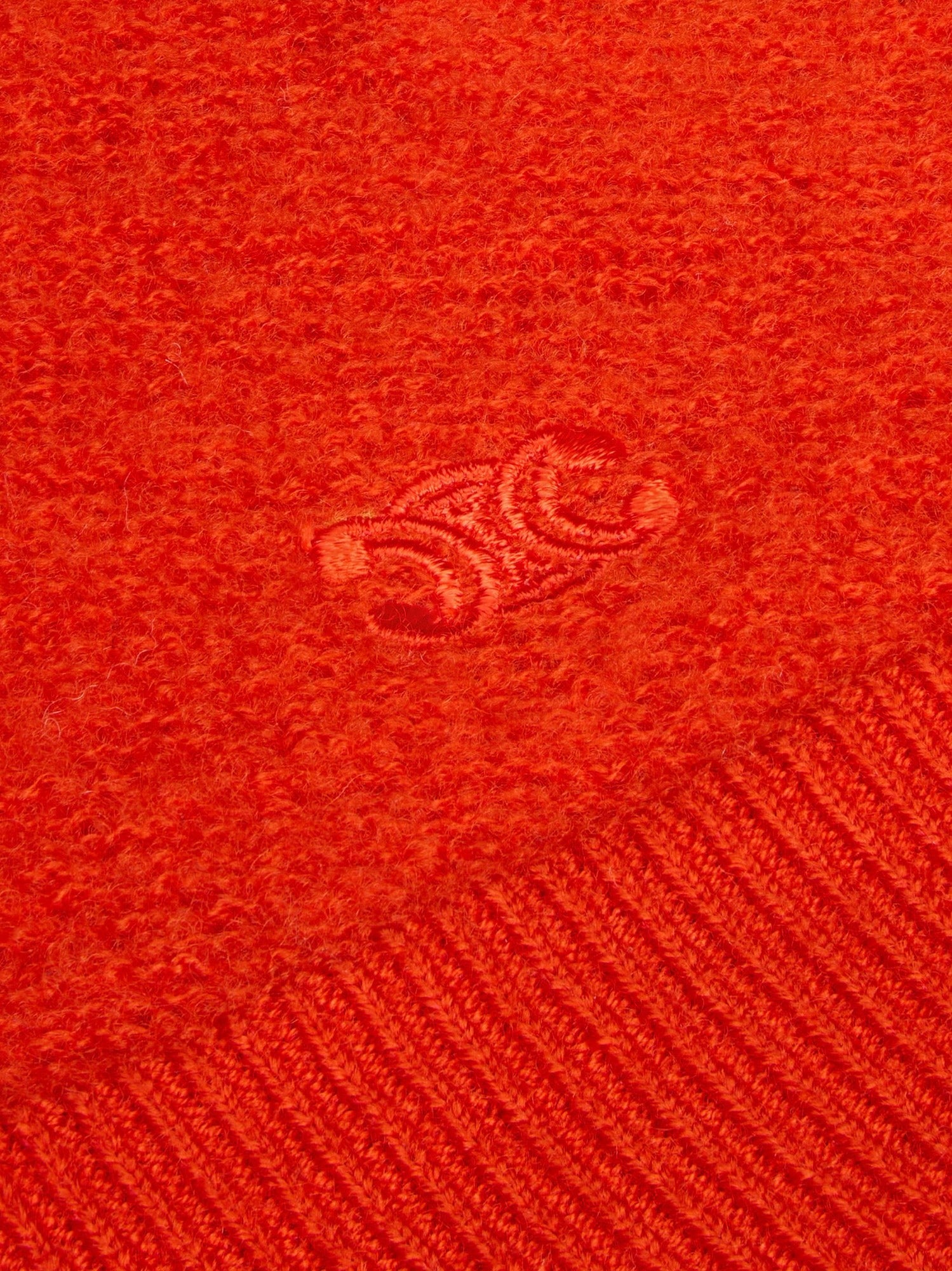 Wool sweater with Triomphe detail