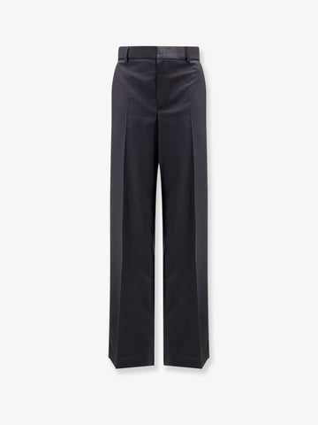 Wool trousers with GUCCI embroidery