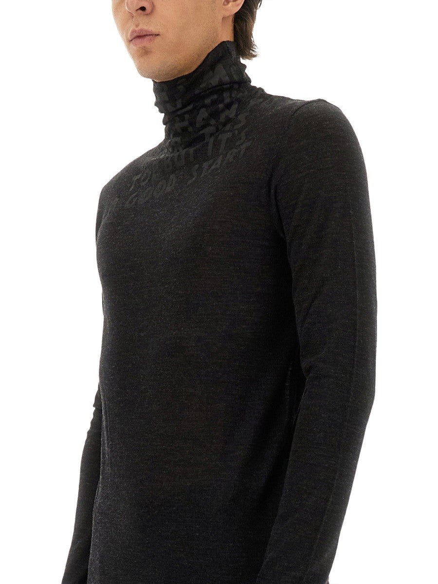 WOOL TURTLENECK SWEATER
