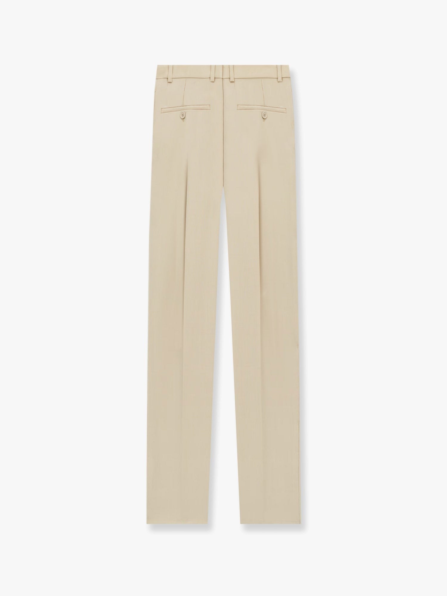Wool tuxedo trouser with silk lining