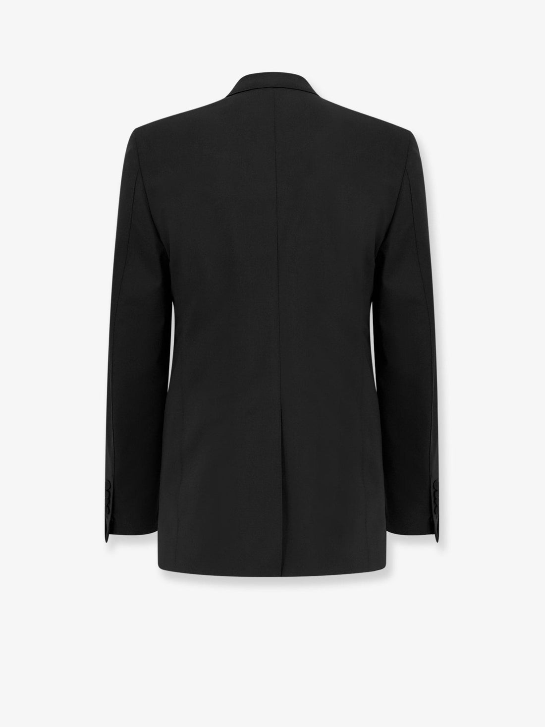 Wool tuxedo with satin profiles