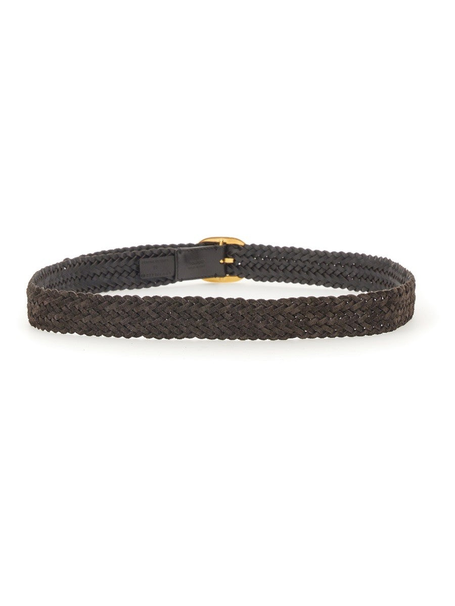 WOVEN LEATHER BELT