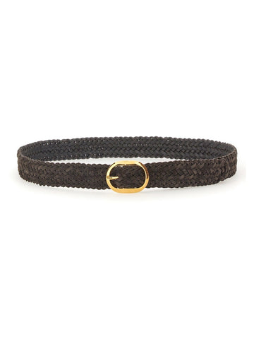 WOVEN LEATHER BELT