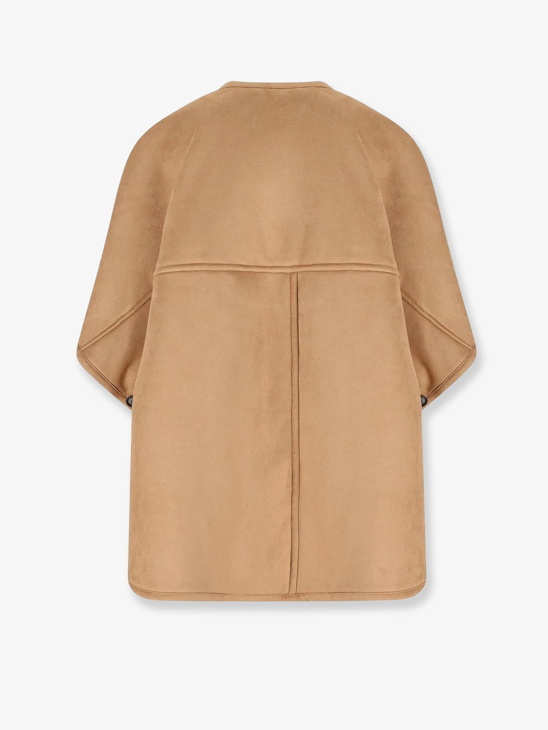Zaza shearling cape
