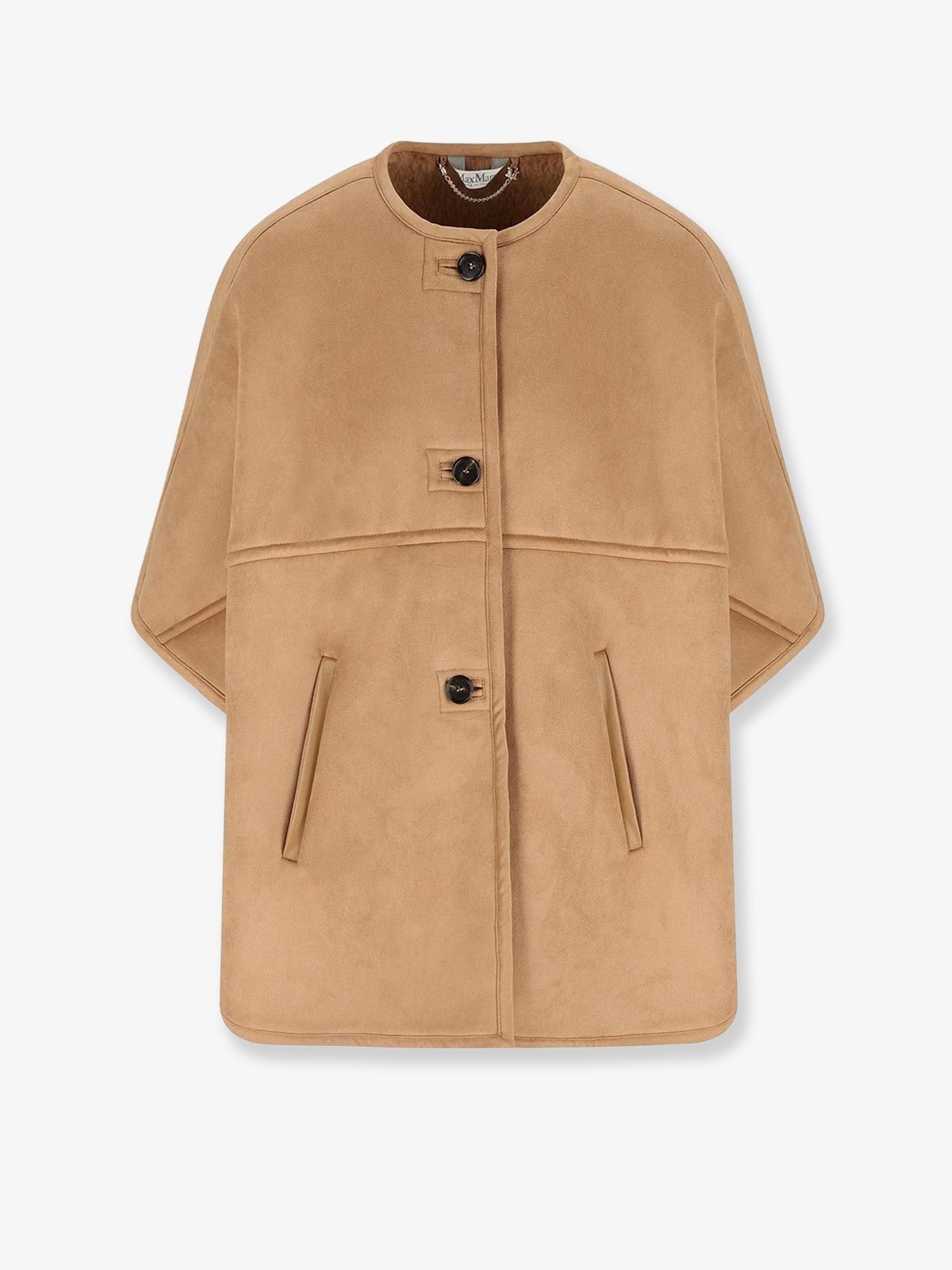 Zaza shearling cape