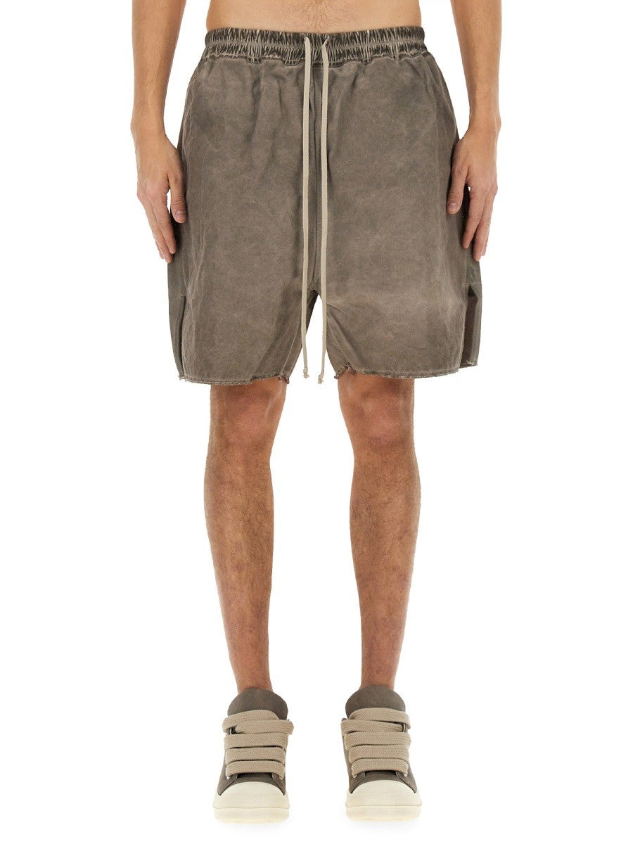 ZIPPERED BOXER SHORTS