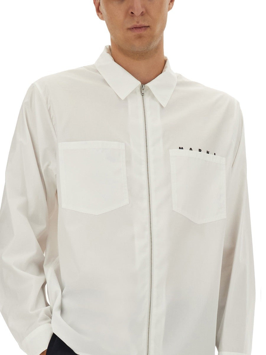 ZIPPERED SHIRT
