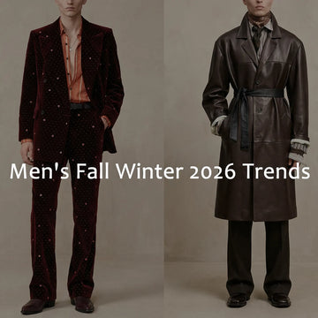 Men's Fall Winter 2026 trends from Milan - a buyer's guide to key styles and pieces