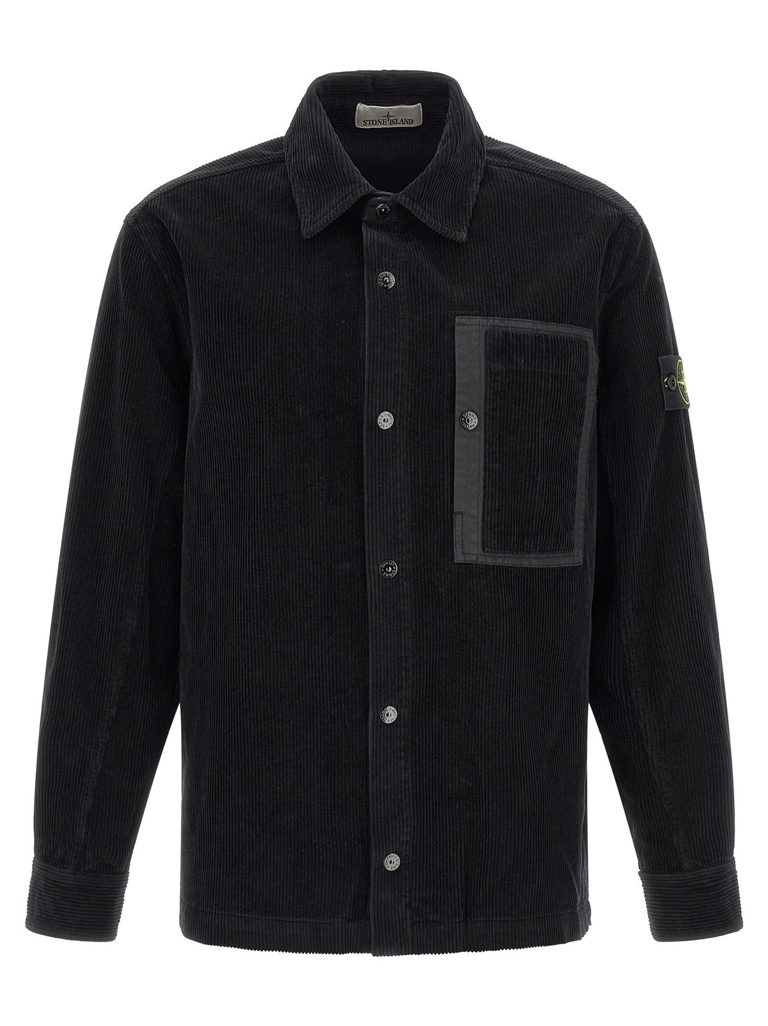 Stone Island - '1200016' overshirt Black