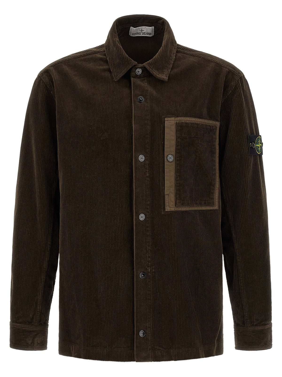 Stone Island - '1200016' overshirt Brown