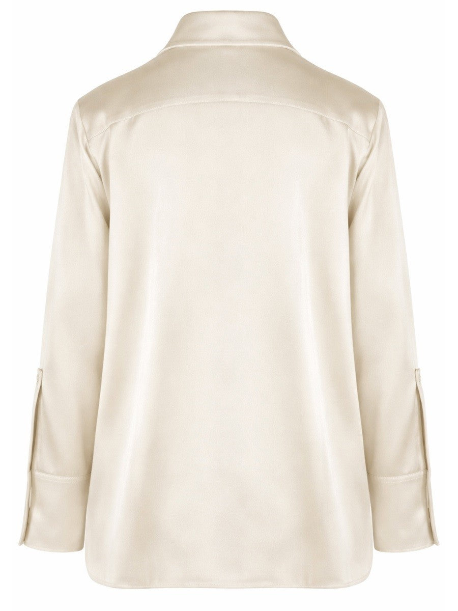 JIL SANDER JIL SANDER - "132" SHIRT WITH BOW