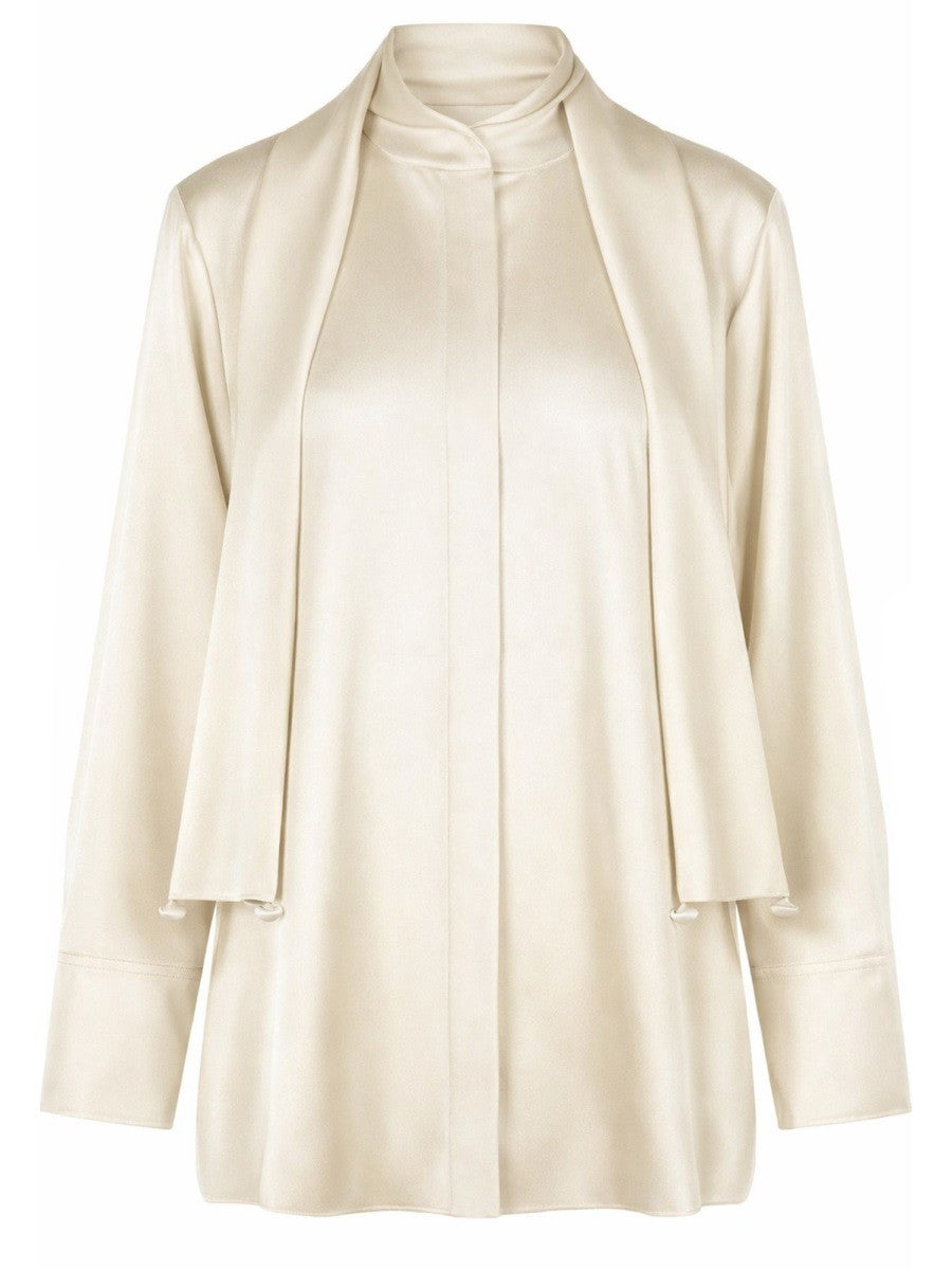 JIL SANDER JIL SANDER - "132" SHIRT WITH BOW