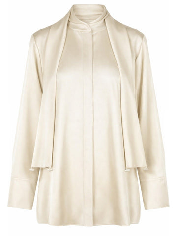 JIL SANDER JIL SANDER - "132" SHIRT WITH BOW