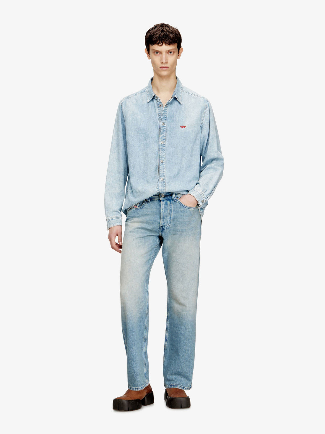 Diesel 1980 D-EEPER blue denim jeans