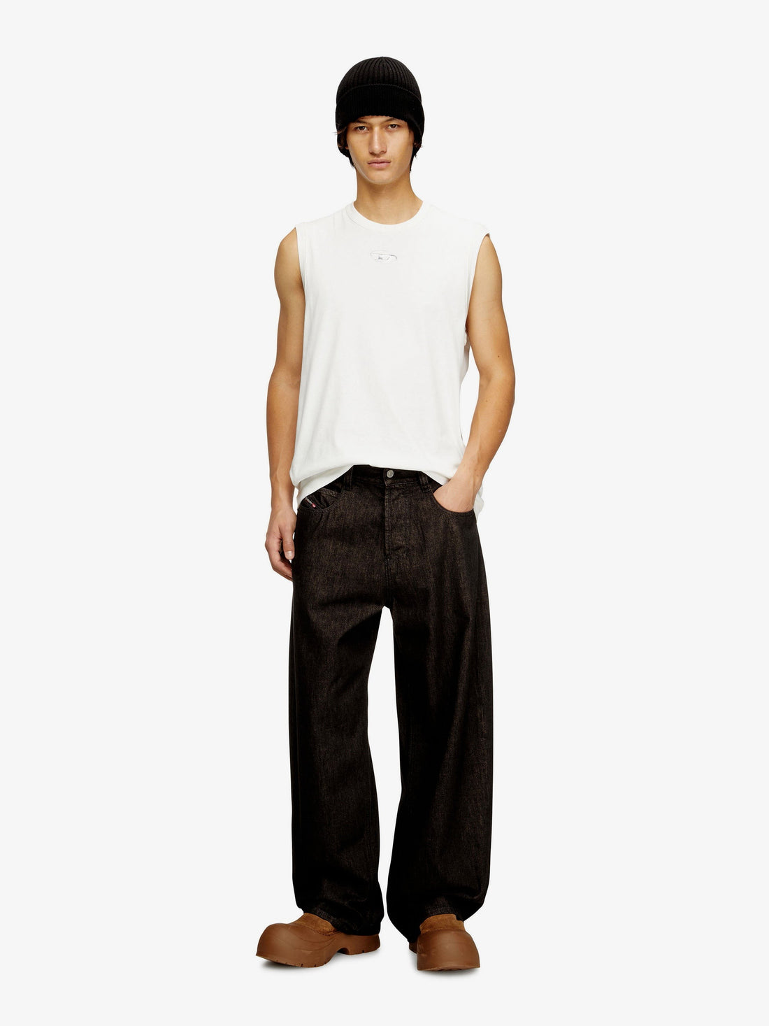 Diesel 1997 D-ENIM-M black denim trousers
