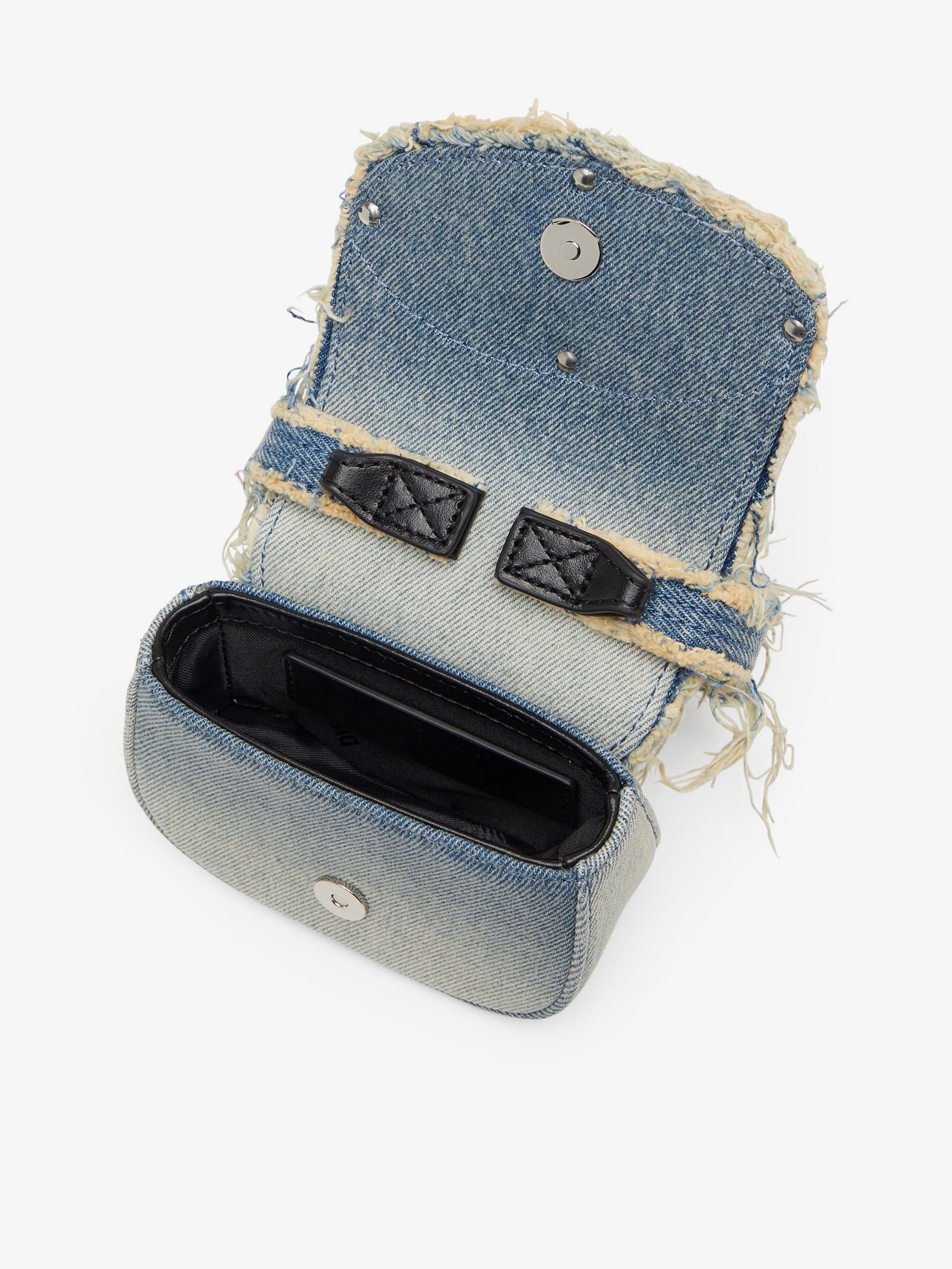 Diesel - 1DR XS denim crossbody bag