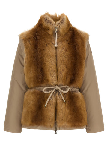 Moncler - 2-in-1 'Blaireau' down jacket