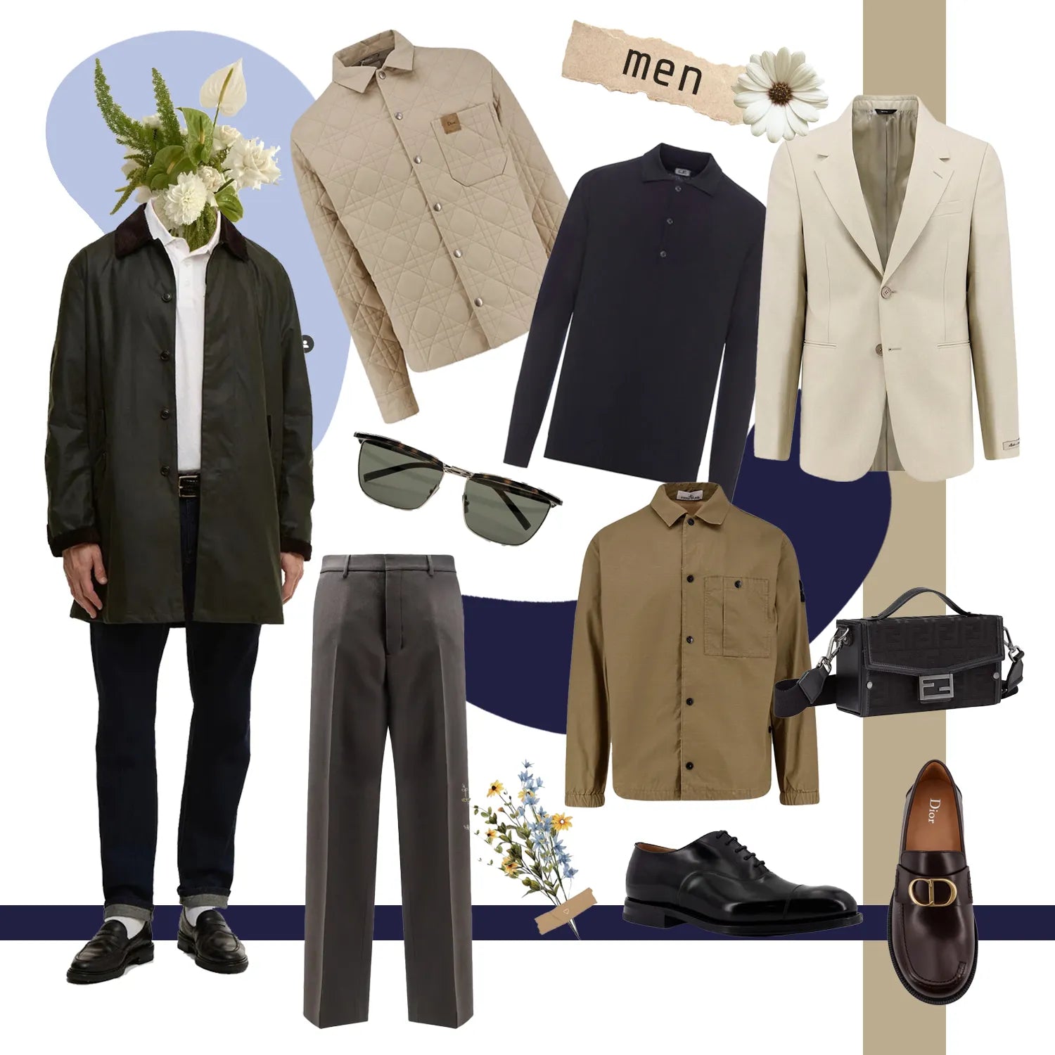 Klosmo Men's Spring Collection - Refined seasonal essentials for the modern gentleman. Lightweight layers, breathable fabrics, and effortless sophistication for spring.