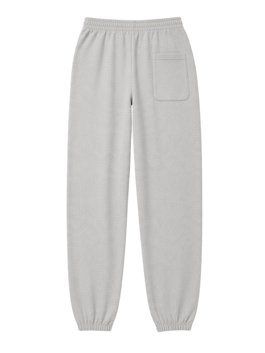 Drole De Monsieur - PANTALONE IN FELPA DI COTONE Grey