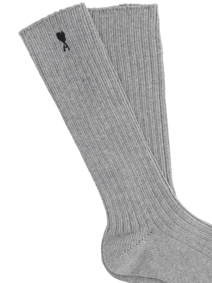 AMI PARIS - Ami de Coeur Socks 3-Pack - Unisex