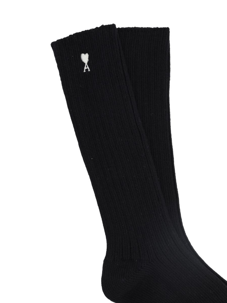 AMI PARIS - Ami de Coeur Socks 3-Pack - Unisex