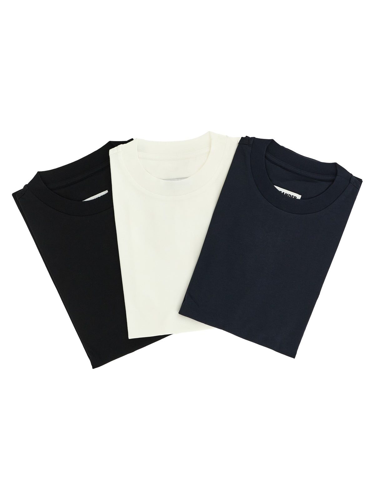 JIL SANDER - 3-pack Logo embroidery T-shirt