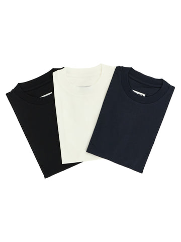 JIL SANDER - 3-pack Logo embroidery T-shirt