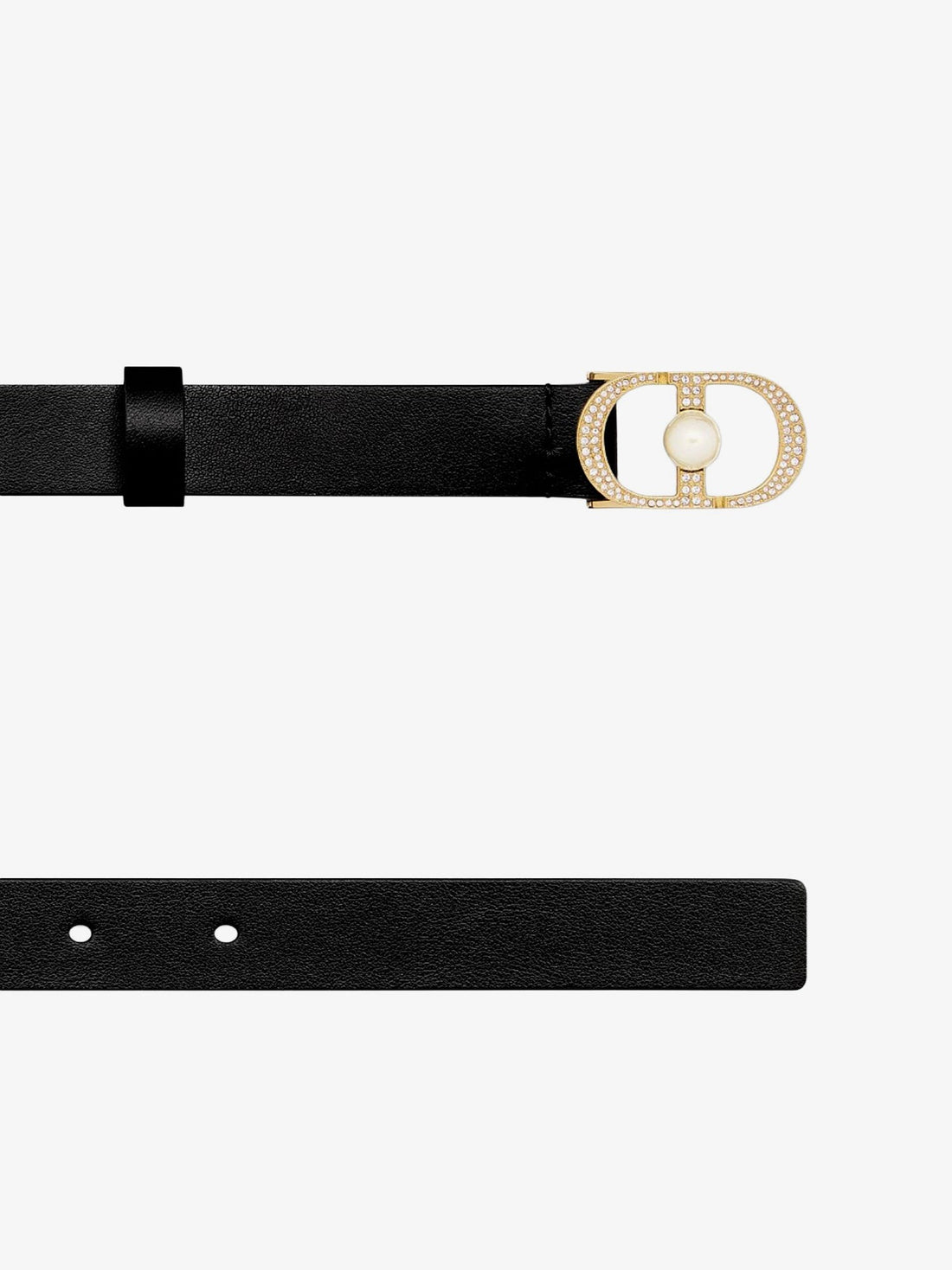 Dior - 30 Montaigne Jolie leather belt