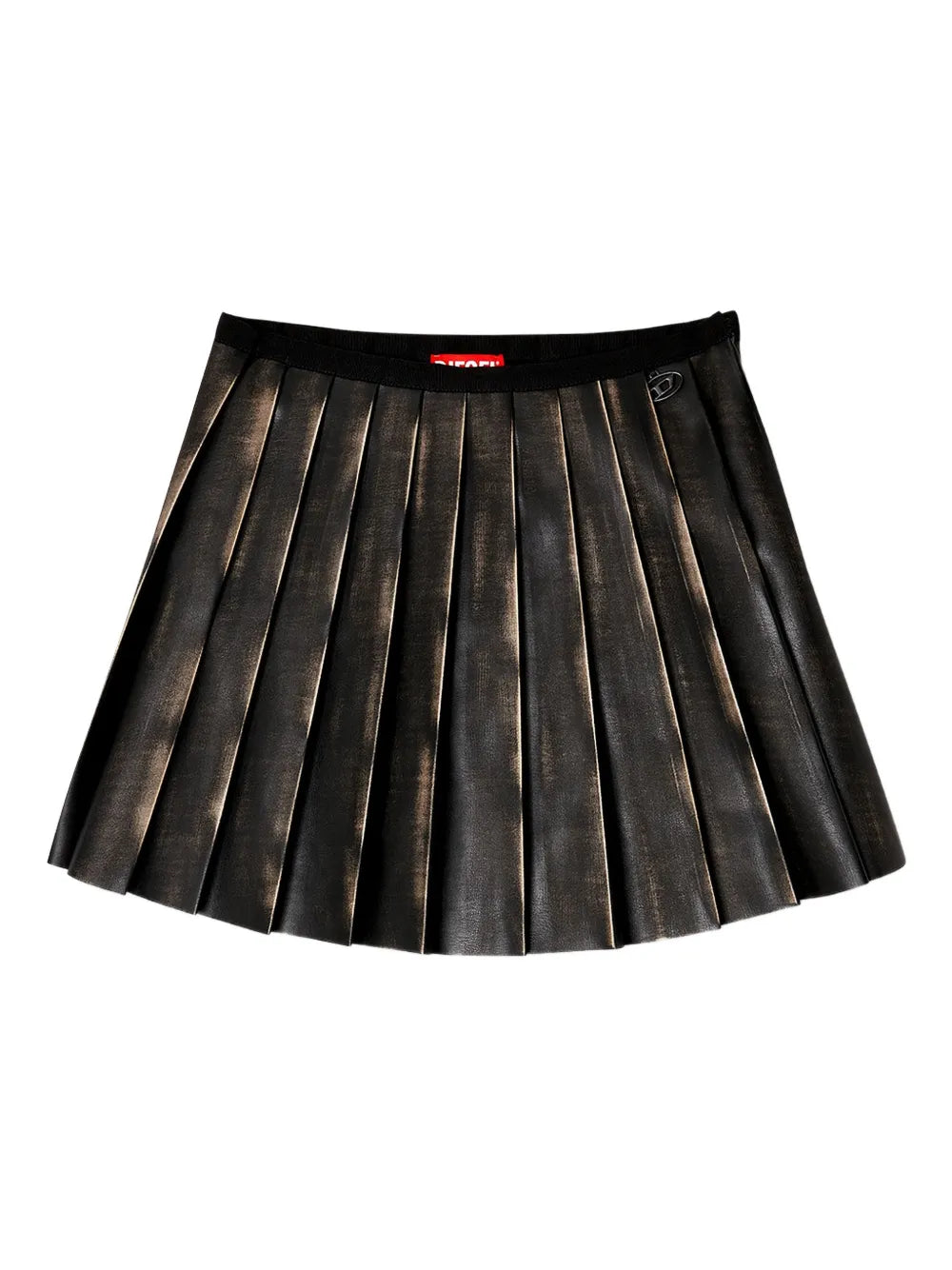 Diesel - GONNA PLISSÉ CON EFFETTO DISTRESSED 32252982_63526143_1000