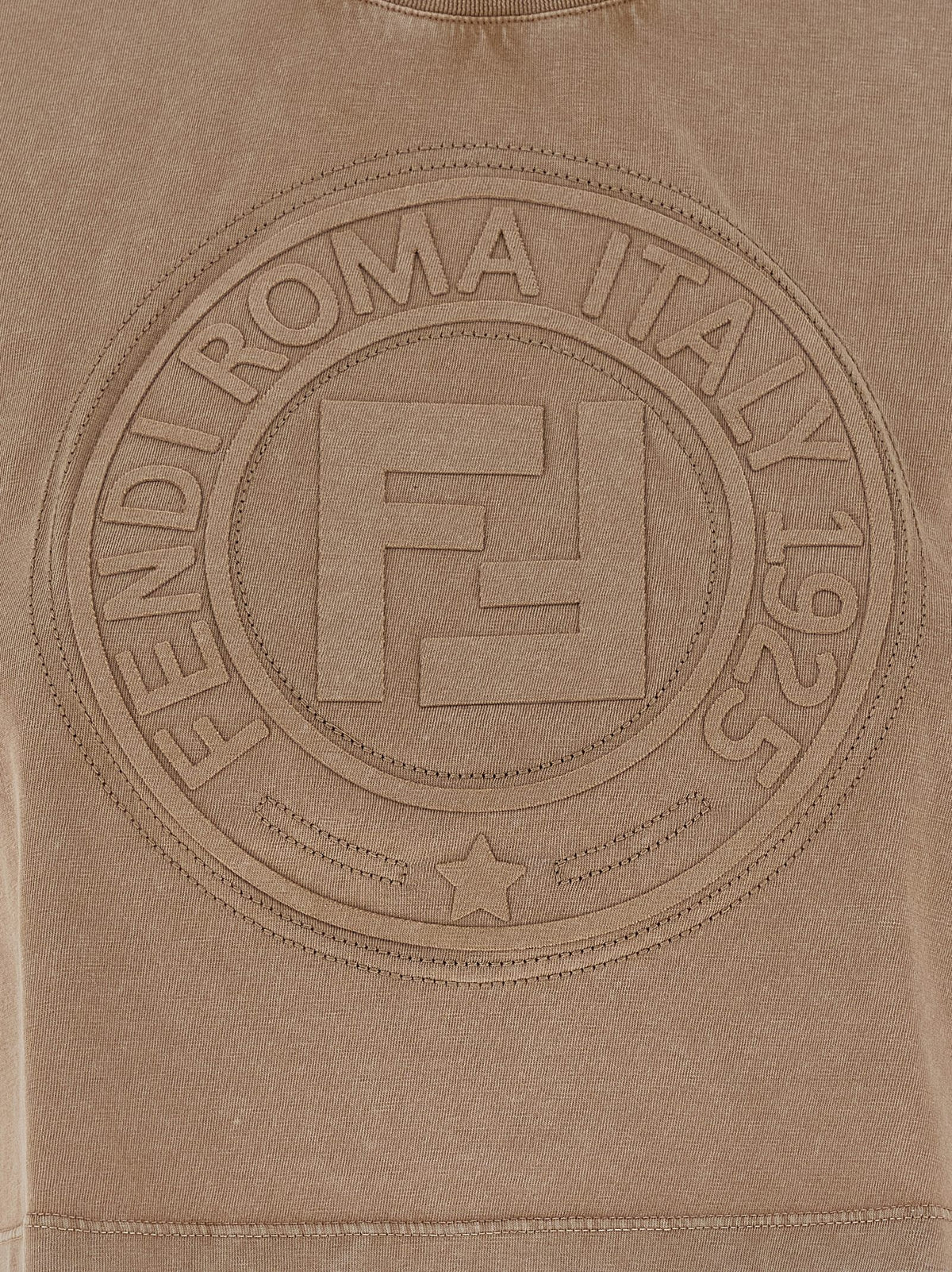 Fendi - 3D 'Fendi Roma' T-shirt