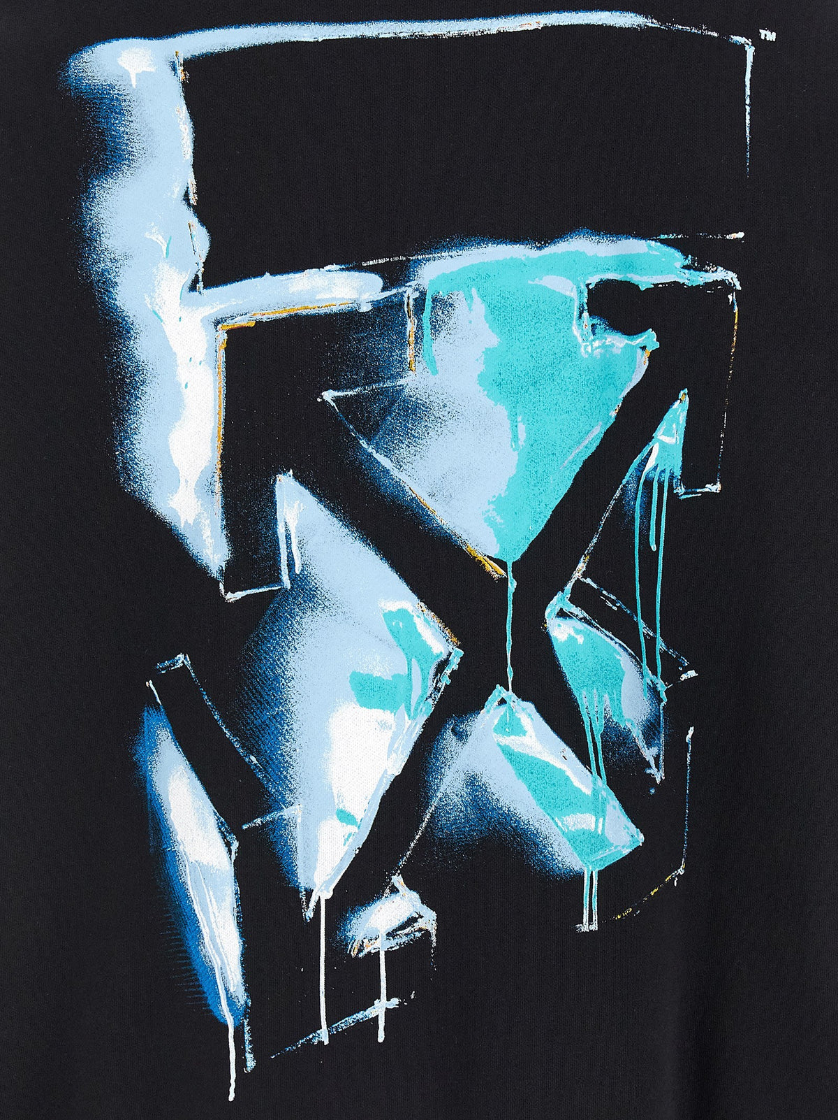 Off White - '3D Spray Arrow Skate' hoodie