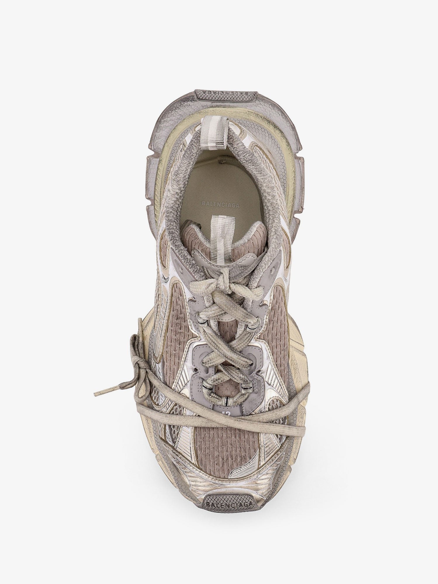 3XL low-top mesh sneakers