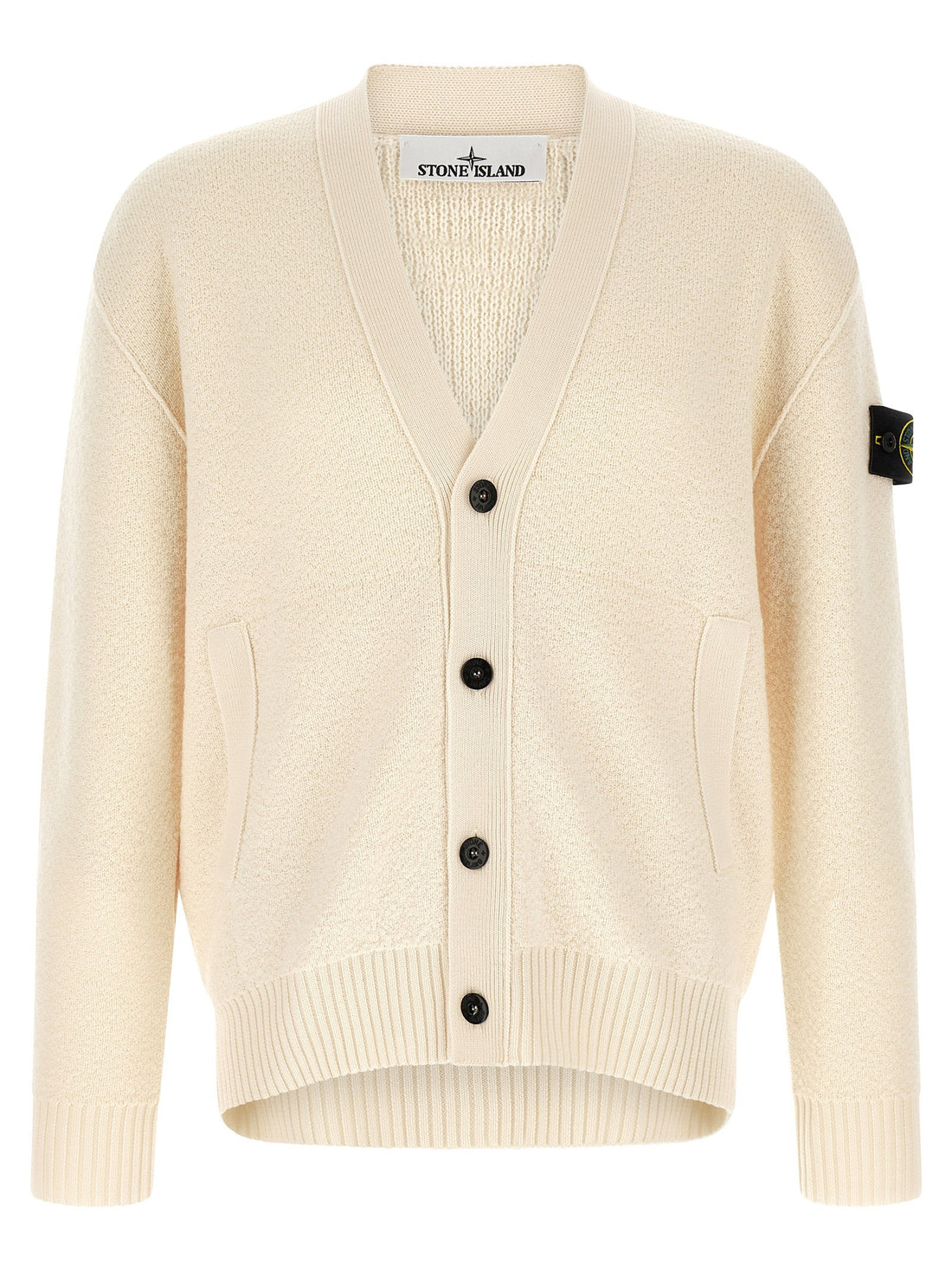 Stone Island - '5100010' cardigan White XXL