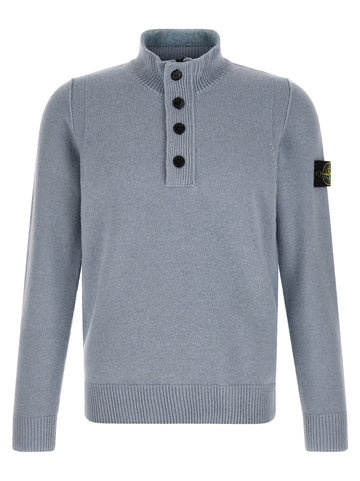 Stone Island - '5100040' sweater Light Blue