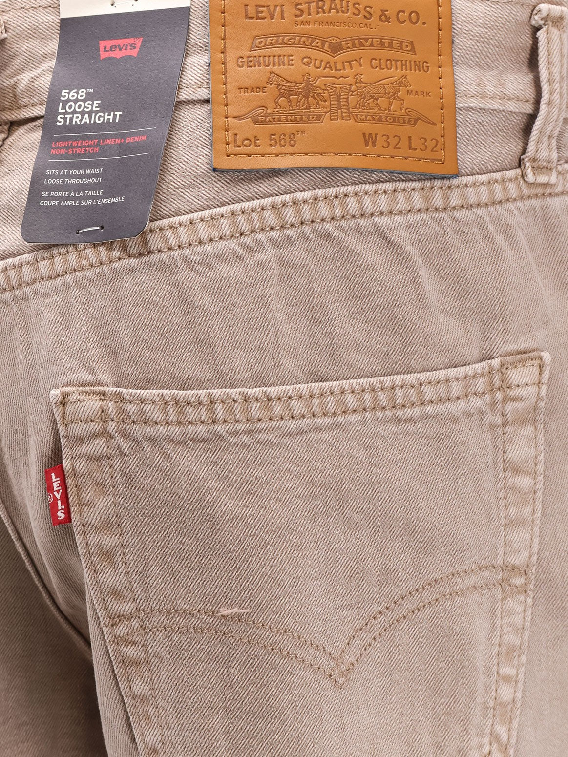 Levi's - 568 Loose Straight denim jeans