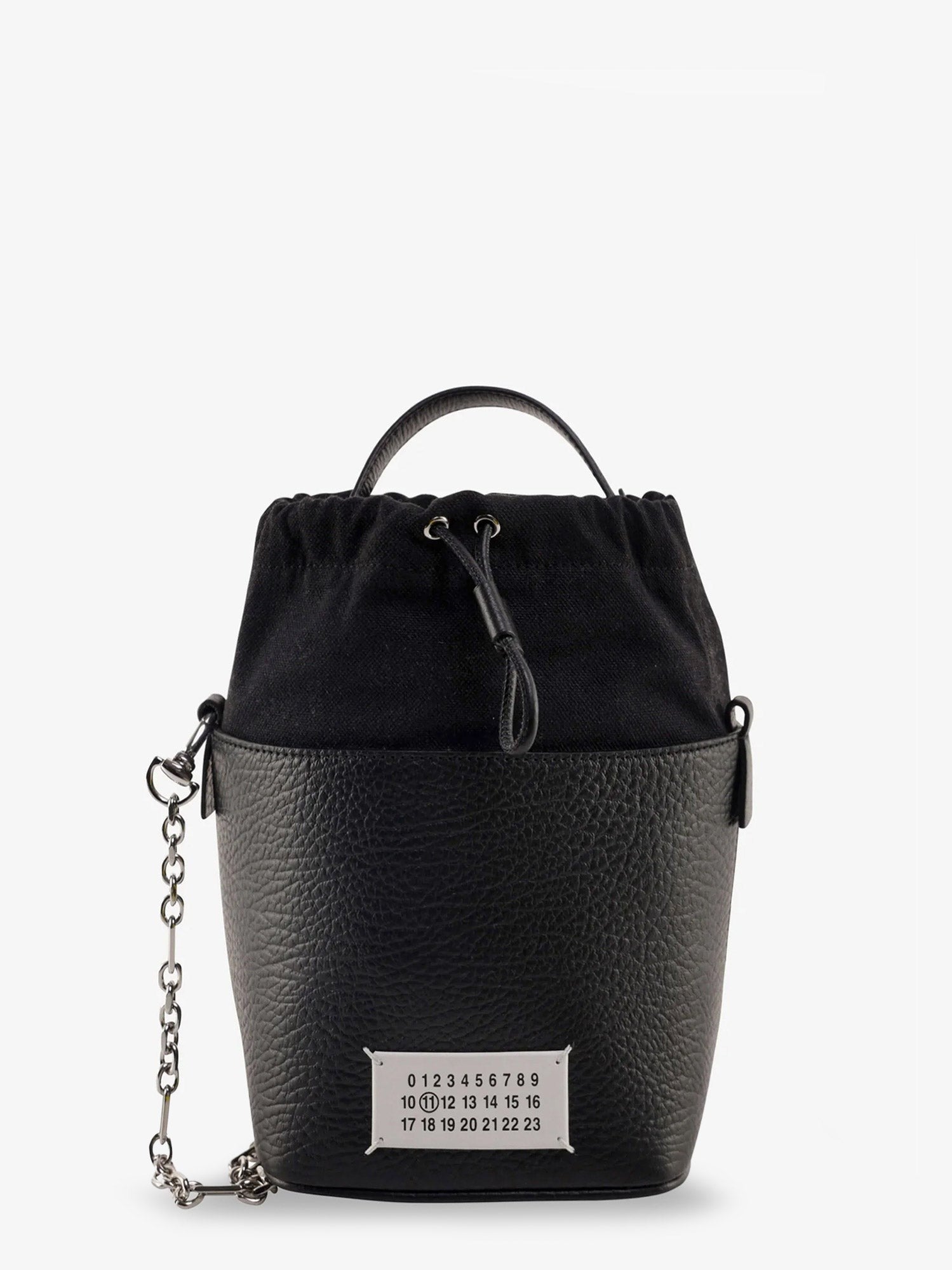 5AC Bucket Small leather bucket bag