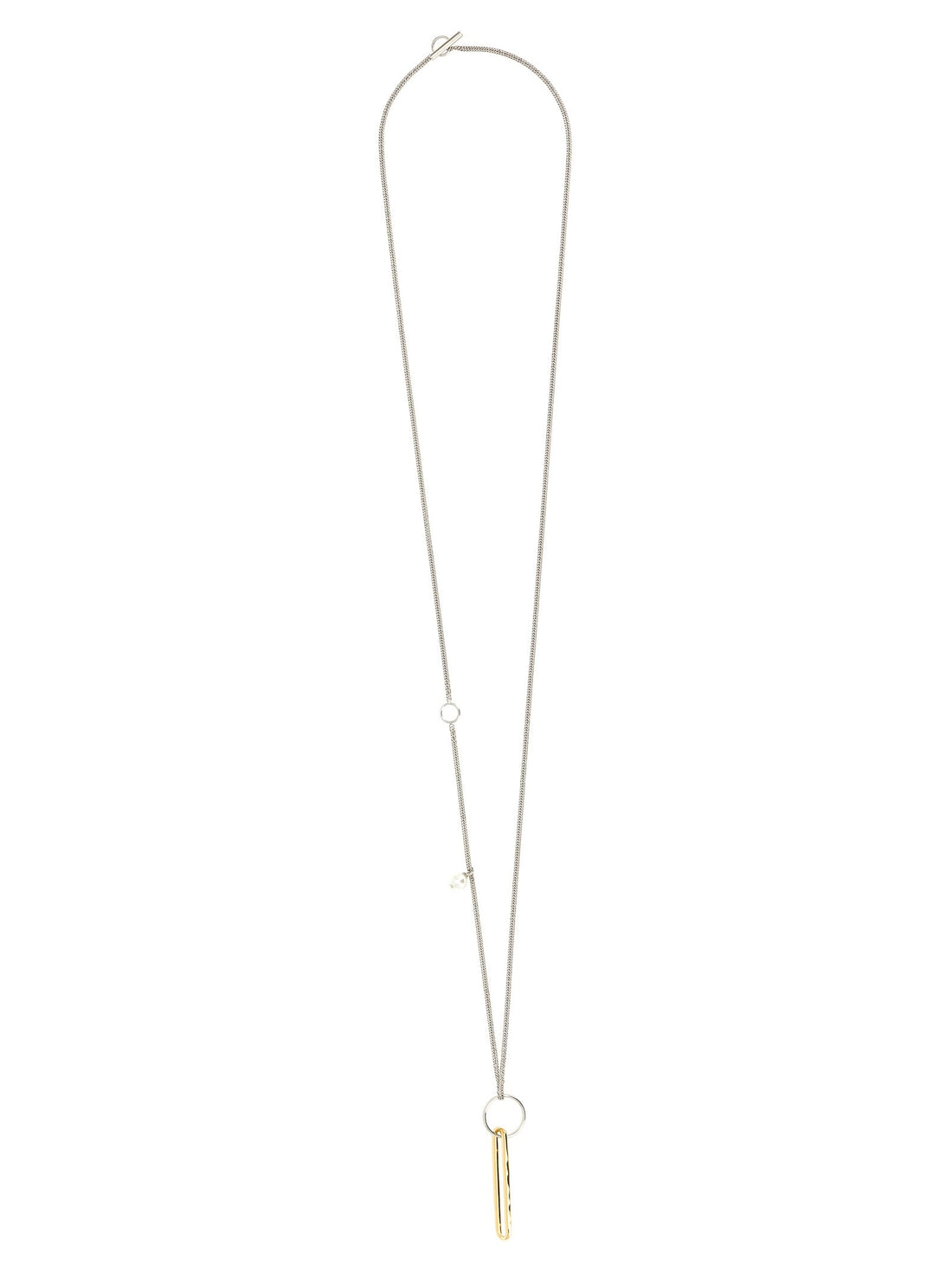 JIL SANDER - '601' necklace gold U
