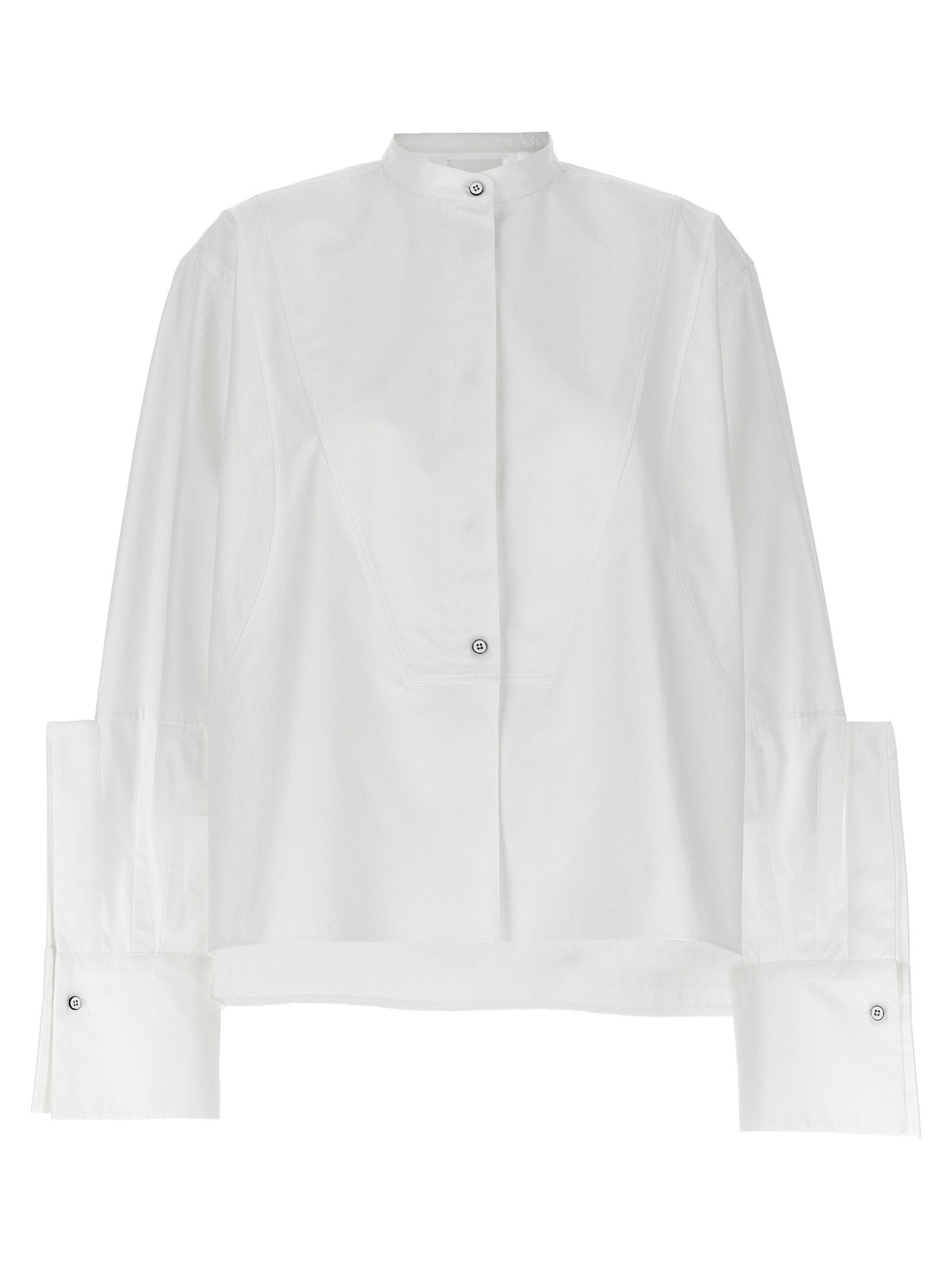 JIL SANDER - '69' shirt White 34 DE