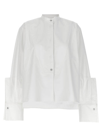 JIL SANDER - '69' shirt White 34 DE