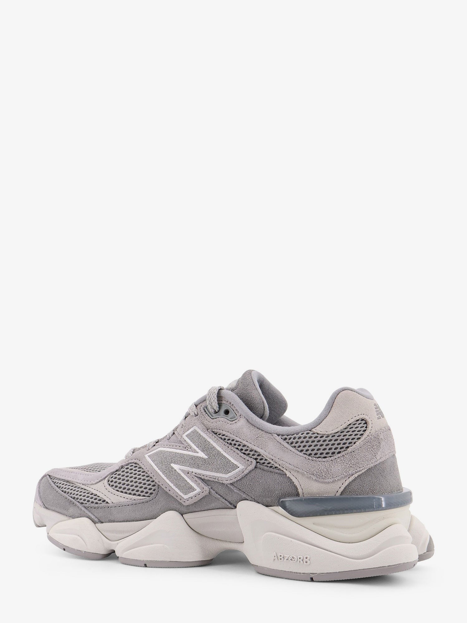 9060 low-top mesh and suede sneakers
